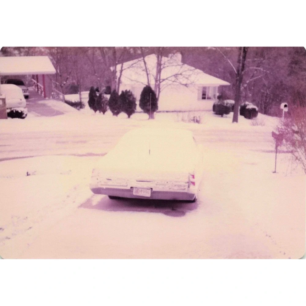 Vintage 1970s Snowy USAF Base Housing Winter Lot of 7 Photos 3.5x5 - Picture 7 of 7